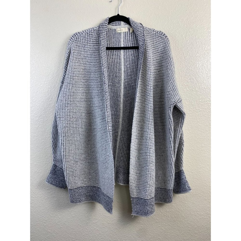 Anthropologie SLEEPING ON‎ SNOW WOOL Sweater Cardigan KIMONO WOMENS XS/S Gray